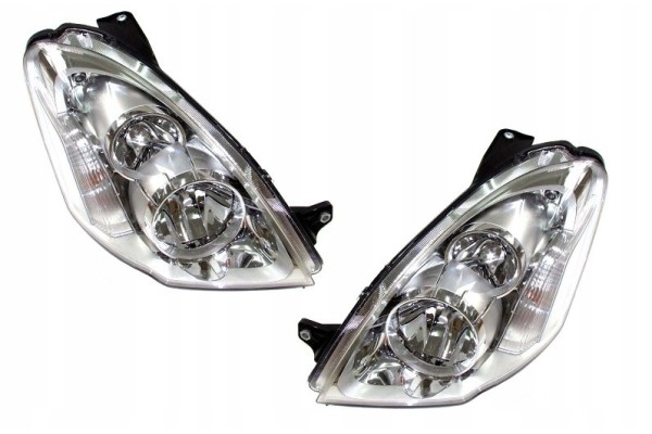 SET OF HEADLIGHTS IVECO DAILY 2011 2014 NEW