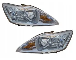 Juego de Faros Xenón Plateados para Ford Focus 2008-2010