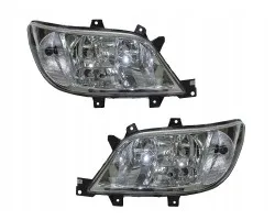 Faros delanteros Mercedes Sprinter 2000-2006 H3 H7 H7 con motores