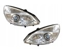 SET OF HEADLIGHTS RENAULT SCENIC 2006 2009 NEW