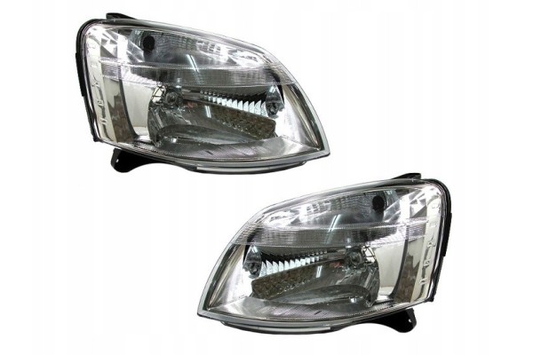 A SET OF HEADLIGHTS PARTNER BERLINGO 2002 2008