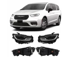 Faros LED delanteros izquierdo y derecho Chrysler Pacifica 2021-2024