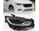 LAMPS FRONT SET LED L P CHRYSLER PACIFICA 2021 2022 2023 2024 2025 Installation side left right