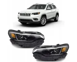 Faros delanteros completos LED derecho e izquierdo Jeep Cherokee KL 2019- versión USA