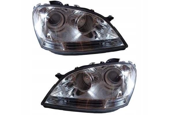 HEADLIGHT SET MERCEDES W164 ML KLASSE 2005 2008