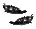 SET OF HEADLIGHTS MAZDA 3 HB 2003 2009 TYC