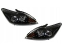 SET OF HEADLIGHTS FORD FOCUS 2008 2011 BLACK TYC