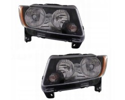 SET OF HEADLIGHTS JEEP COMPASS PATRIOT 2013 2017
