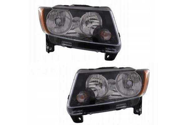 SET OF HEADLIGHTS JEEP COMPASS PATRIOT 2013 2017