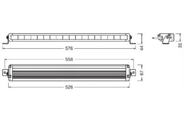 LONG RANGE LAMP LEDDL116 SP OSRAM Packaging status original