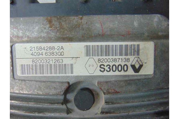 8200387138  CENTRALITA MOTOR UCE RENAULT MEGANE II BERLINA 5P Authentique 8200387138 186889 RENAULT - 4