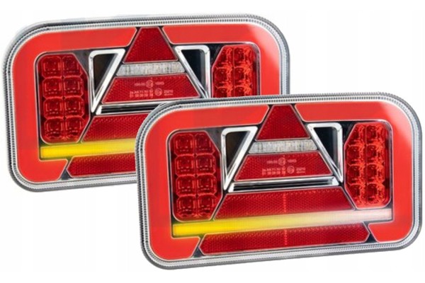 Rear lamps for trailer TT Technology LED 7 functions LEFT RIGHT lamp