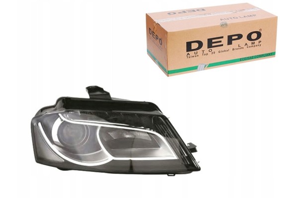 Audi A3 Since 2009 12 Headlight Xenon Led Right Additional information adjustment motors included
