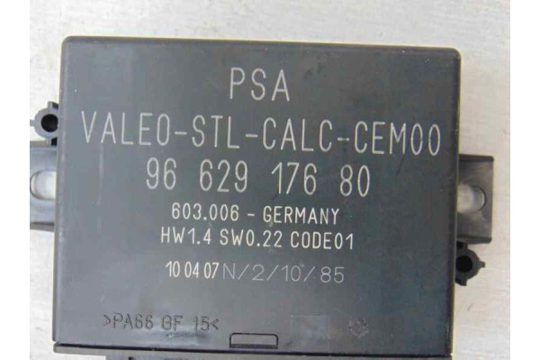 9662917680 MODULO ELECTRONICO CITROEN C4 PICASSO * 2007 9662917680 186921 CITROEN - 3