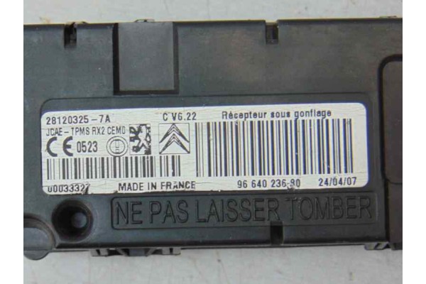 9664023680 MODULO ELECTRONICO CITROEN C4 PICASSO * 2007 9664023680 186923 CITROEN - 4