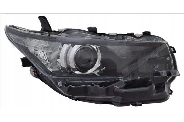 HEADLAMP LAMP RIGHT WITH ELECTRIC MOTOR