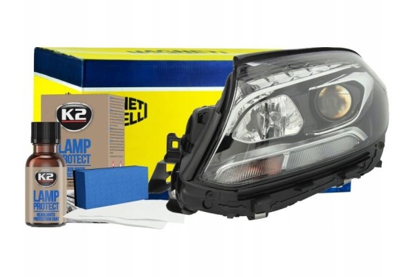 Headlamp P 2 H7 LED electric with motor with daylight