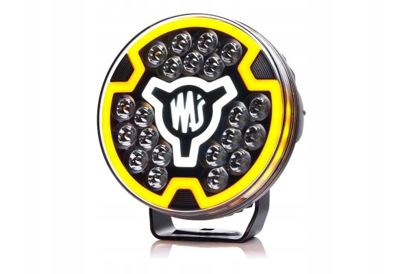 WAS Long range headlamp 7 9000lm LED light white orange W257