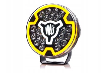 WAS Long range headlamp 7 9000lm LED light white orange W257