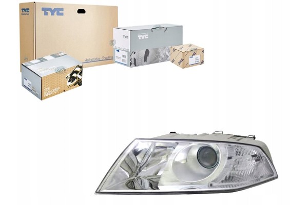 TYC 20 12336 05 2 Headlight Skoda OCTAVIA II left EAN GTIN 8717475080940