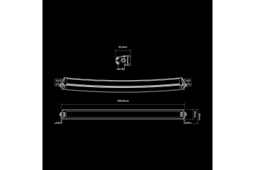 Siberia SRC 22 60cm LED Panel Arch Light beam 8000 lm