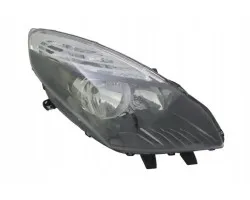Headlight TYC left halogen electric for vans