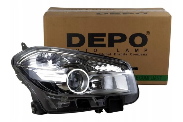 NISSAN QASHQAI 10 13 HEADLIGHT Part manufacturer Abakus