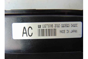 13273095 MANDO CLIMATIZADOR OPEL INSIGNIA BERLINA Cosmo 2011 13273095 187034 OPEL - 3