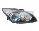 Headlight left TYC 20 12278 15 2