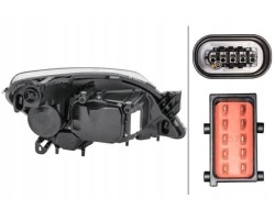 HEADLAMP LAMP 1EL 008 700 311 HELLA