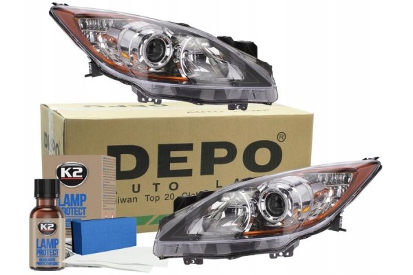 MAZDA HEADLIGHT 3 4D 0911 DEPO MAZDA HEADLIGHT 3 12 08 09 14 RIGHT