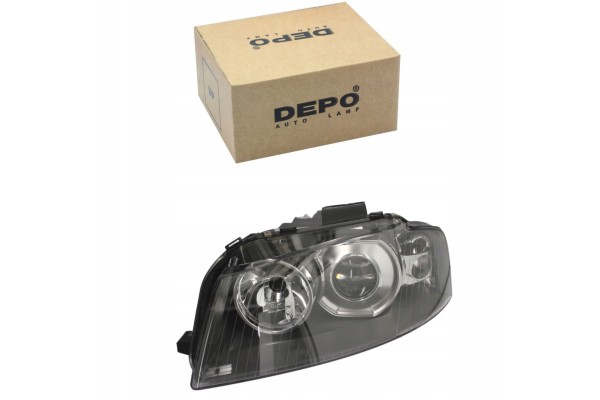 HEADLIGHT LAMP LEFT FOR AUDI A3 8P1 8PA 2003 2015