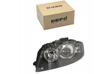 HEADLIGHT LAMP LEFT FOR AUDI A3 8P1 8PA 2003 2015
