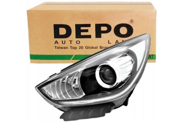 KIA NIRO FROM 2016 HEADLIGHT WITH LED LEFT NEW DEPO Version European