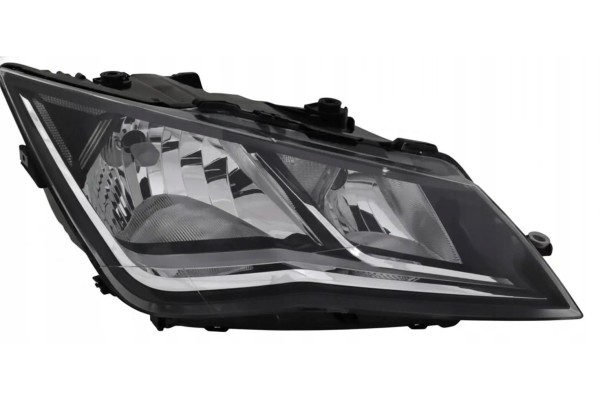 HEADLAMP LAMP RIGHT WITH ELECTRIC MOTOR
