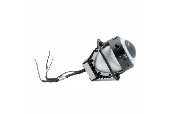 3 BI LED LENSES 5500K COLD WHITE UNIVERSAL PROJECTORS CANBUS 36 45W Installation side left right