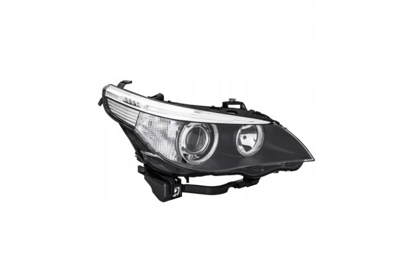 Headlamp right TYC BMW 5 E60 E61 bi xenon 2017103E