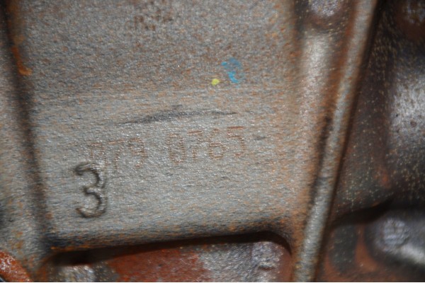 ENGINE POST K9K 724 1 5 DCI 85 KM RENAULT MEGANE II Catalog number of the part K9K 724