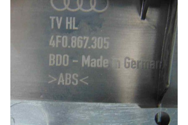 GRIS GUARNECIDO PUERTA TRASERA IZQUIERDA AUDI A6 BERLINA (4F2) 3.0 TDI Quattro (165kW) 2004 GRIS 187111 AUDI - 2