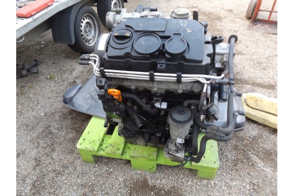 ENGINE VW SEAT SKODA 1 9 BLS COMPLETE 193 THOUSAND KM Quality of parts according to GVO O original with manufacturer s logo OE