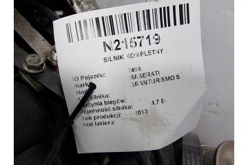 Motor para Maserati GranTurismo 2013