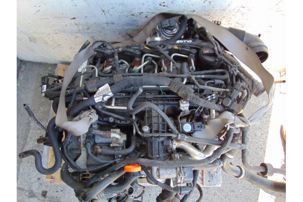 COMPLETE ENGINE 1 6 TDI CAY CAYH VW CADDY III LIFT 2010 15 ONLY 50 thousand HP