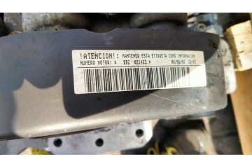 Seat Ibiza III 1 4B 74KW 101HP complete engine BBZ Engine type petrol
