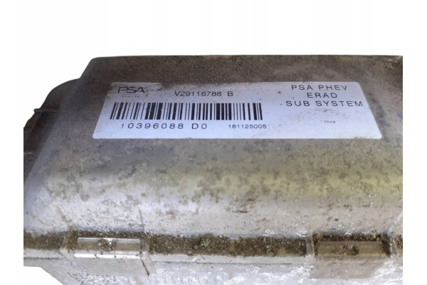 Citroen DS7 Crossback 2019 ELECTRIC MOTOR V29116788B Car type 4x4 SUV