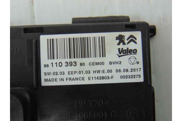 9811039380 MODULO ELECTRONICO CITROEN C4 CACTUS Shine 2018 9811039380 188170 CITROEN - 1