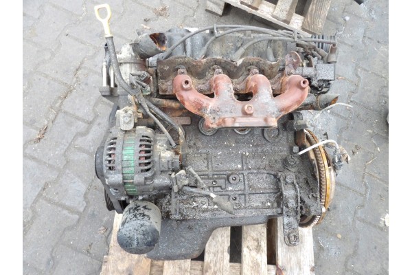 Engine complete Hyundai Accent 1 3 62KW 84HP G4EMW Catalog number of the part G4EMW
