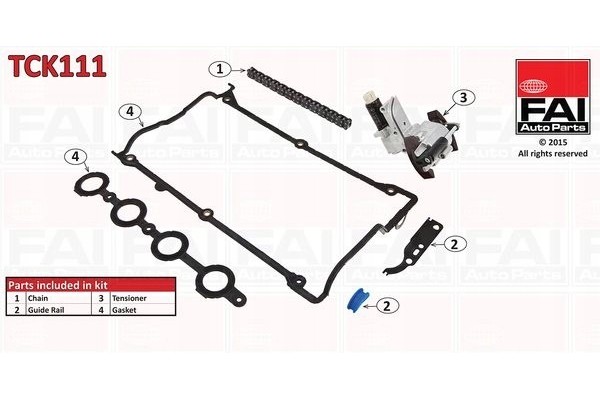 Timing chain kit FAI TCK111 Part manufacturer FAI AutoParts