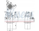 Cooler exhaust gas recirculation NISSENS 989423 Part manufacturer Nissens