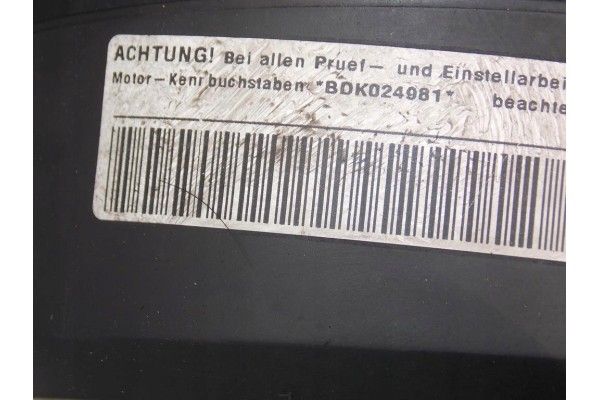 ENGINE VW CADDY GOLF V 2 0 SDI BDK Catalog number of the part SILNIK VW CADDY GOLF V 2 0 SDI BDK CENA ZA SILNIK BEZ OSPRZETU I W