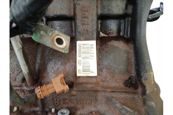 COMPLETE ENGINE RENAULT TWINGO II 1 2 8V 58KM D7FA800 177 THOUSAND Part manufacturer Renault OE